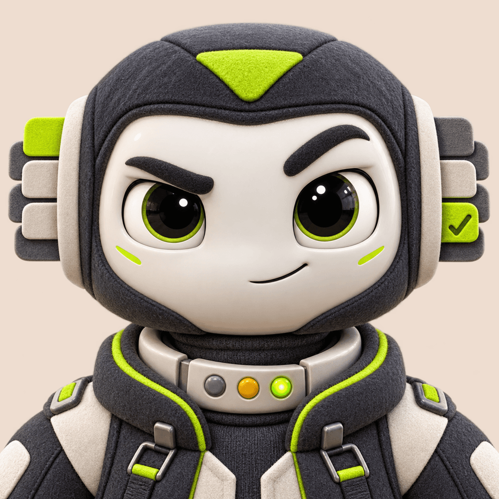 Cursor Agent bot character