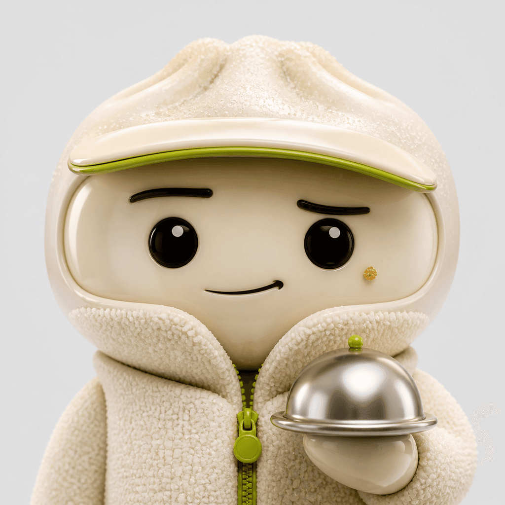 Mystery Snack Agent bot character